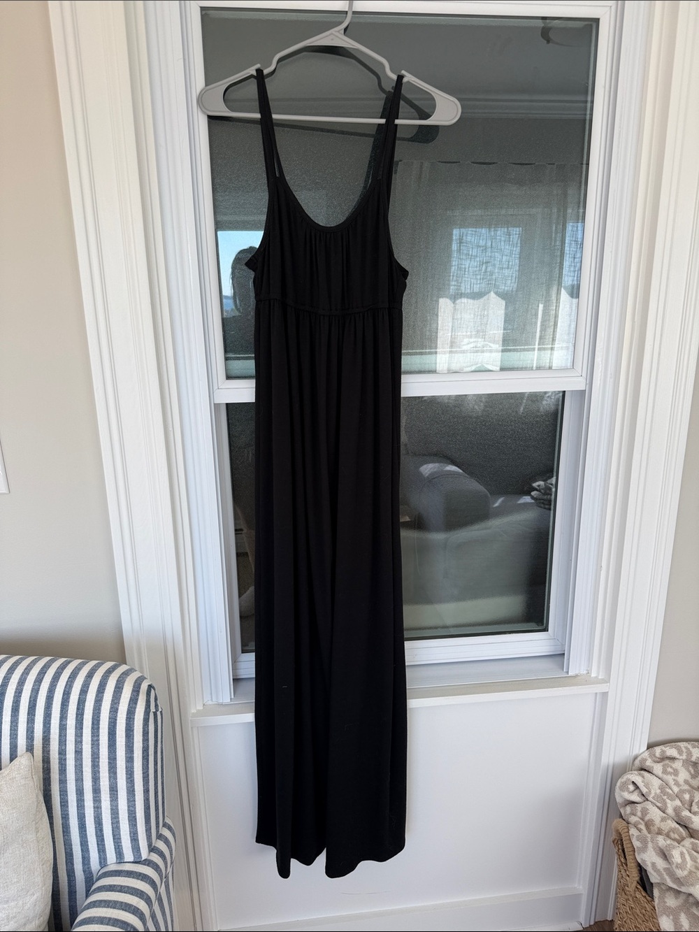 Mossimo Supply Co. Black Sleeveless Maxi Dress